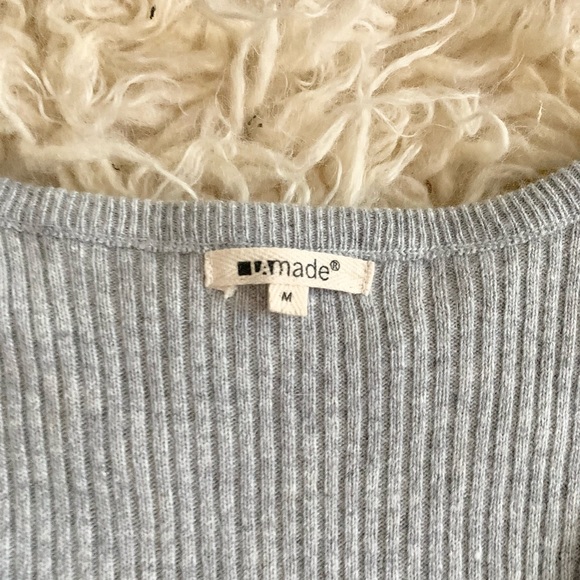 LA made | Oversized Off The Shoulder Sweater Size Medium New No Tags - Picture 9 of 9